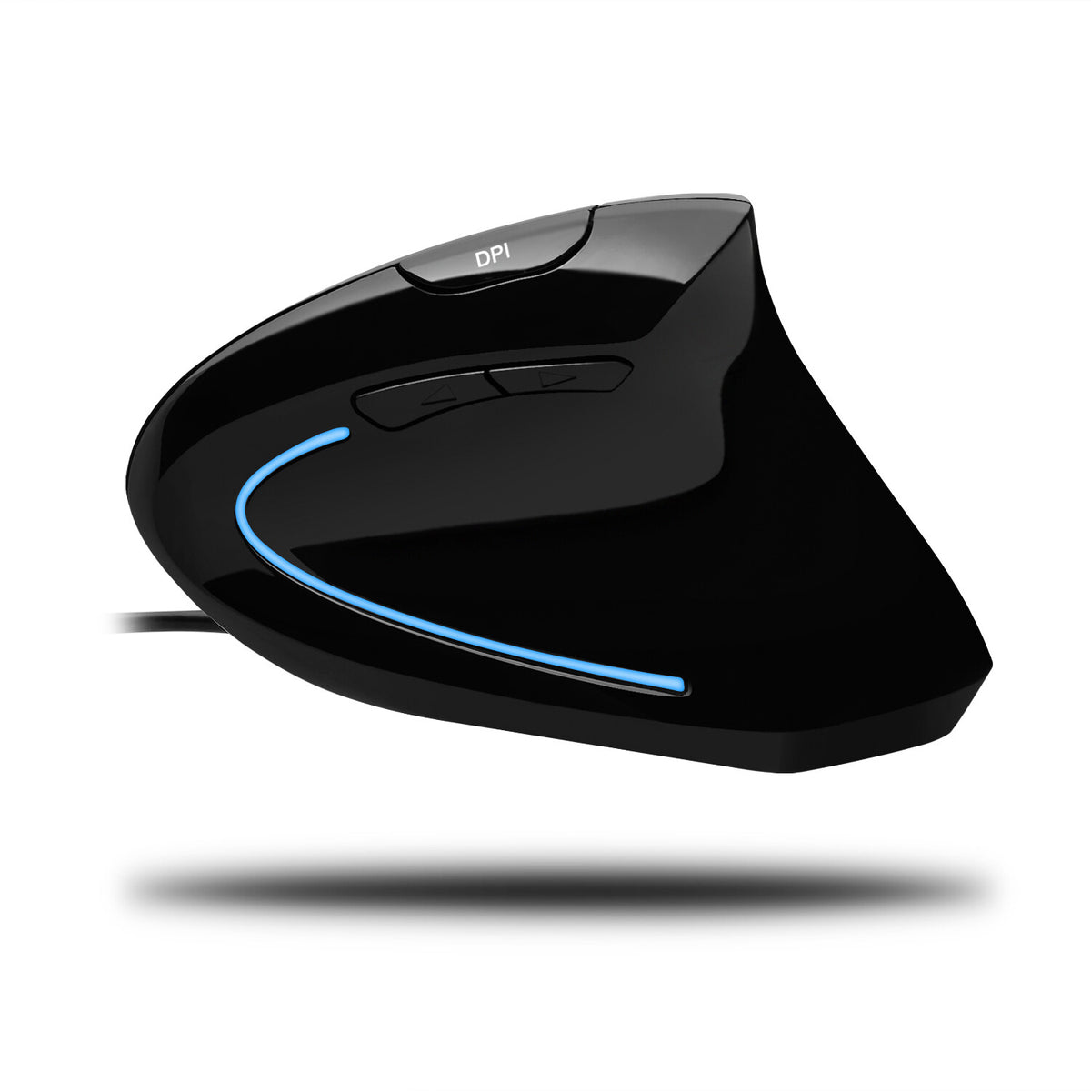 Adesso iMouse E1 - Vertical Ergonomic Illuminated Mouse - 1,600 DPI