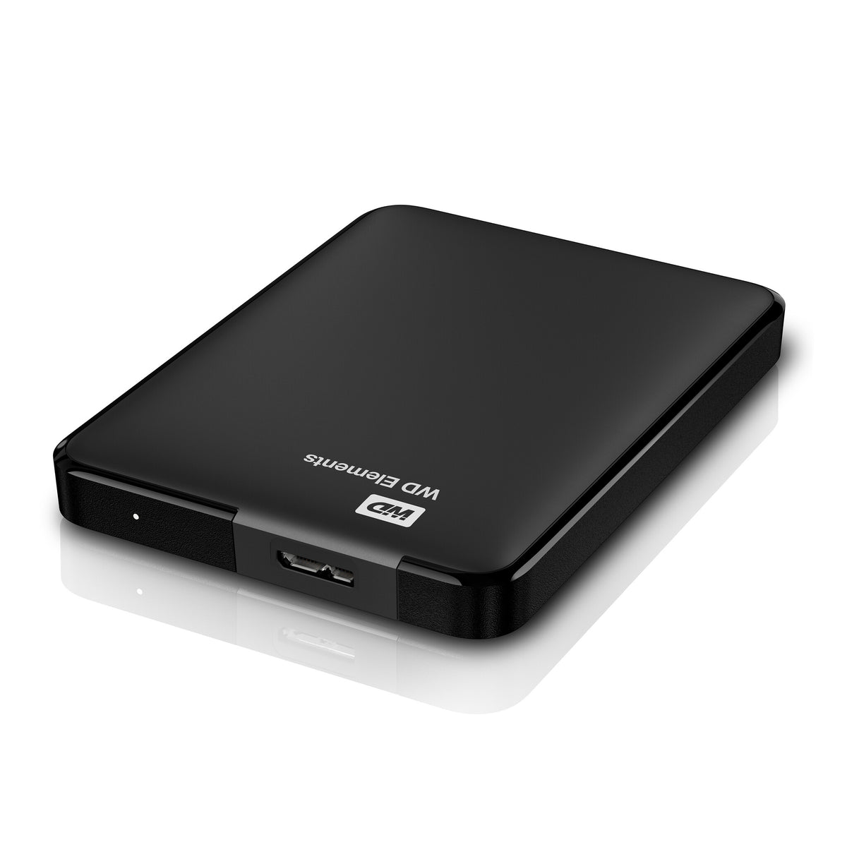 Western Digital WD Elements - Portable External Hard Drive in Black - 2 TB