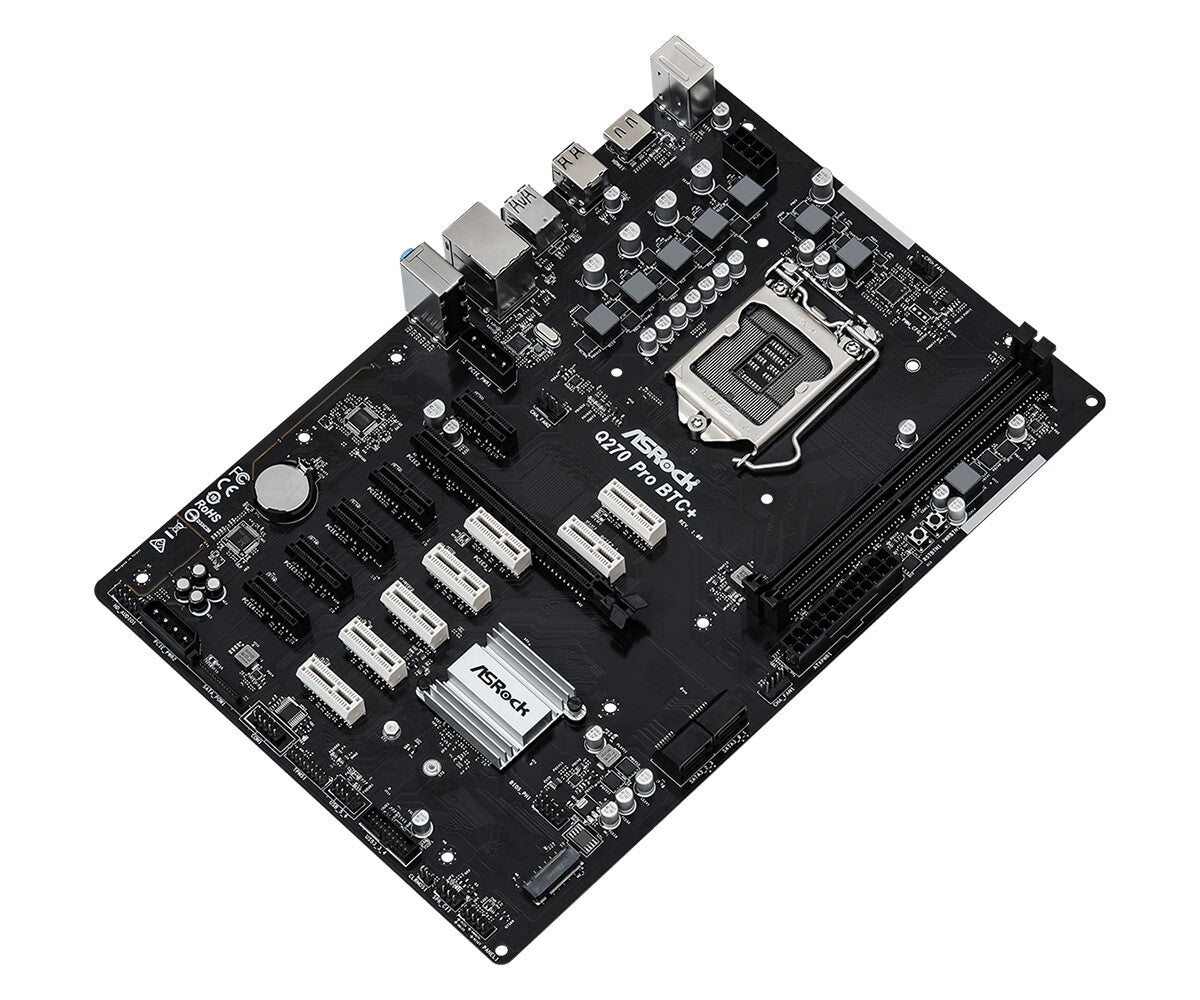 Asrock Q270 Pro BTC+ ATX motherboard - Intel® Q270 LGA 1151