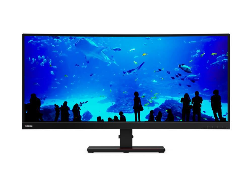 Lenovo ThinkVision T34w-20 86.4 cm (34&quot;) 3440 x 1440 pixels UltraWide Quad HD LED Black Monitor