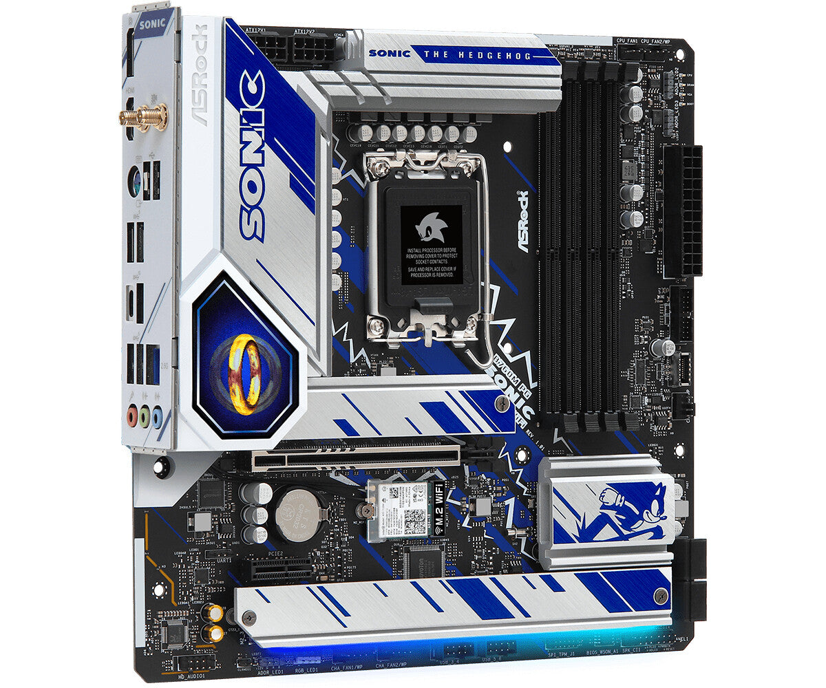 Asrock B760M PG SONIC WIFI micro ATX motherboard - Intel B760 LGA 1700