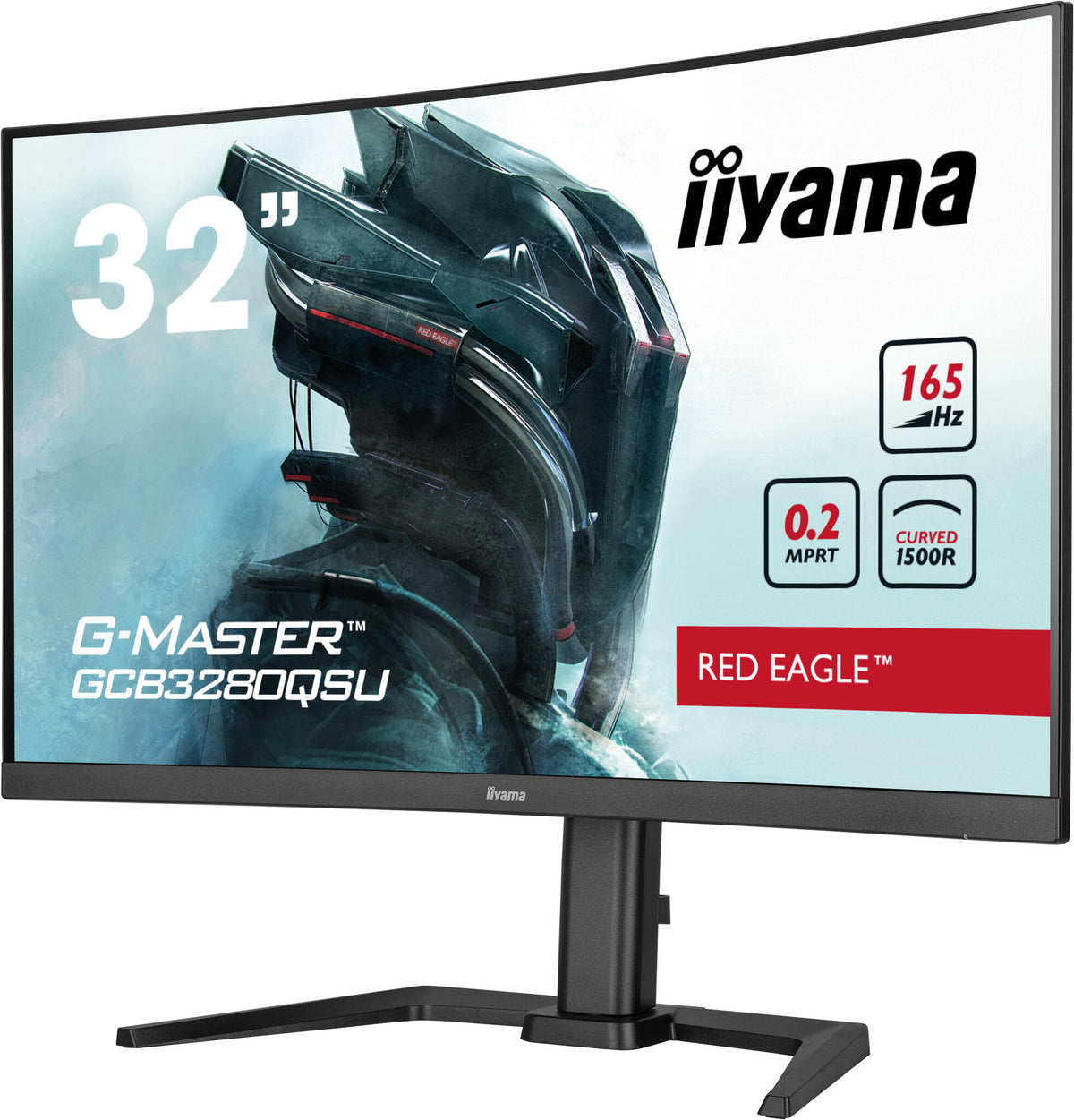 iiyama G-MASTER GCB3280QSU-B1 - 80 cm (31.5&quot;) - 2560 x 1440 pixels LED Monitor