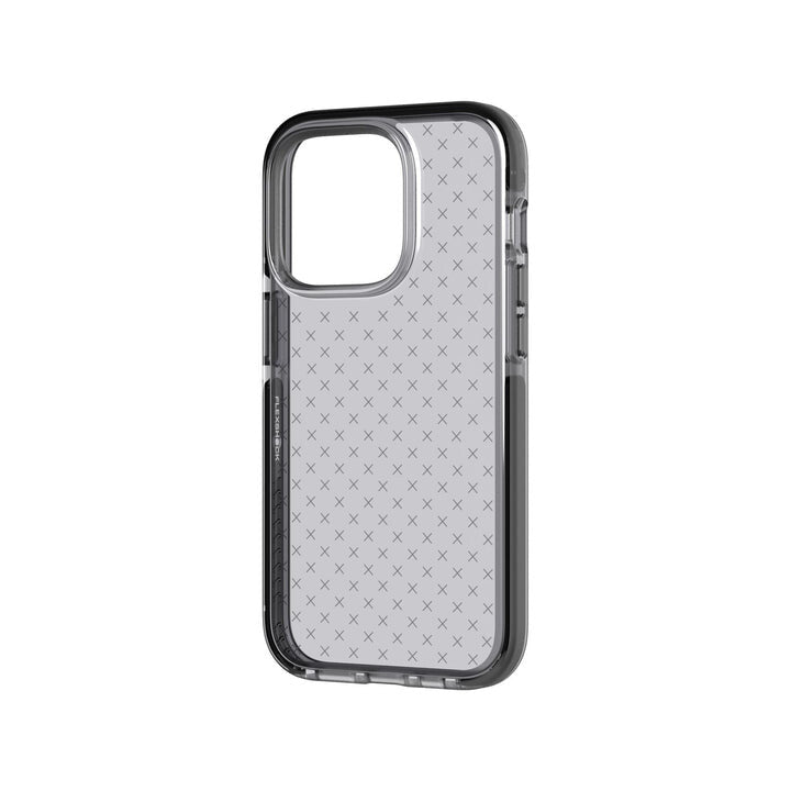 Tech21 Evo Check for iPhone 14 Pro in Smokey Black