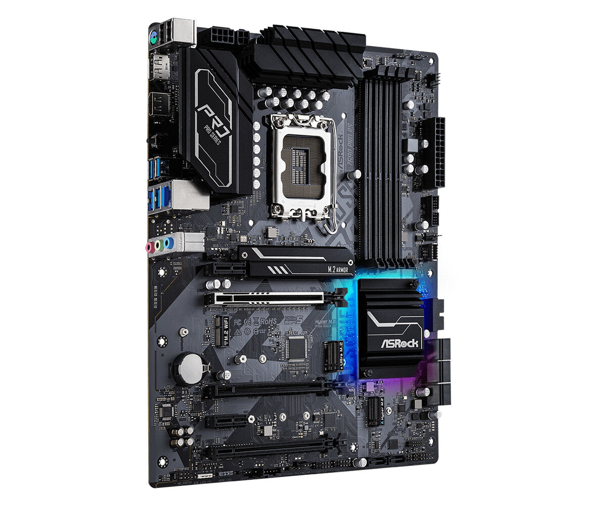 Asrock Z690 PRO RS ATX motherboard - Intel Z690 LGA 1700