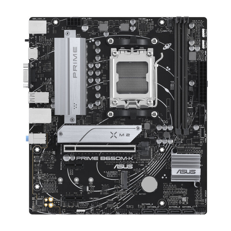 ASUS PRIME B650M-K micro ATX motherboard - AMD B650 Socket AM5