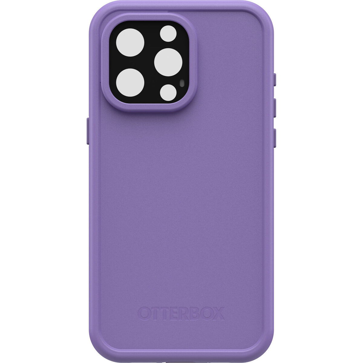 OtterBox Frē Series for iPhone 15 Pro Max in Rule of Plum (Purple)