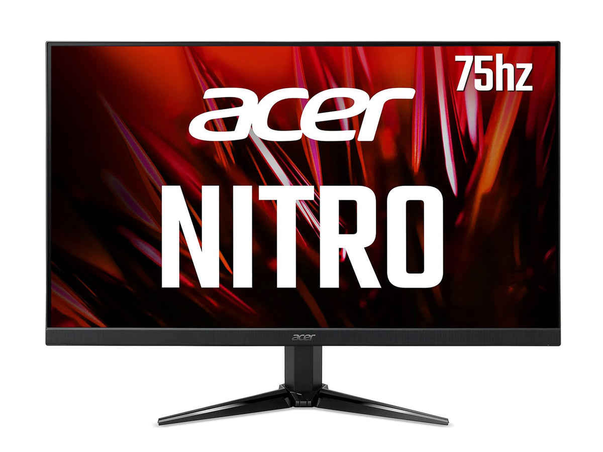 Acer NITRO QG1 Nitro QG241Ybii 23.8 inch Full HD Gaming Monitor (VA Panel, FreeSync, 75Hz, 1ms, HDMI, VGA, Black)