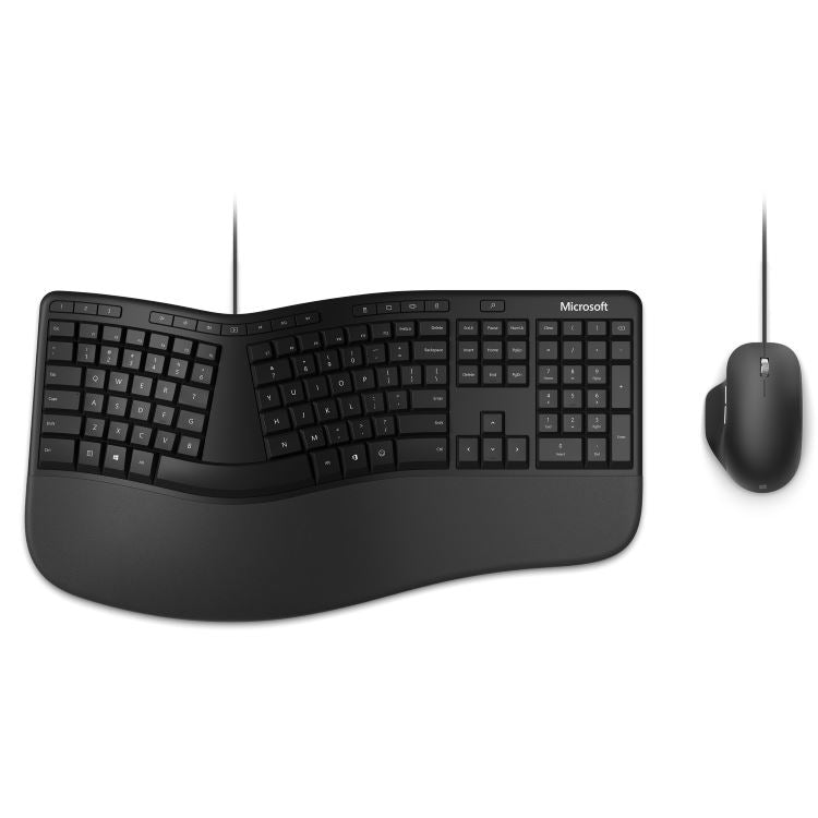 Microsoft Ergonomic Desktop keyboard USB Black