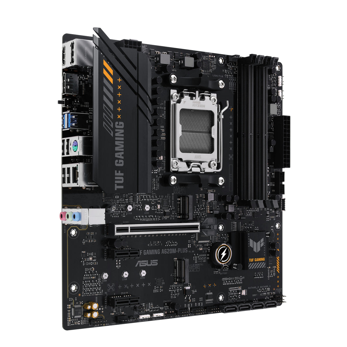 ASUS TUF GAMING A620M-PLUS micro ATX motherboard - AMD A620 Socket AM5