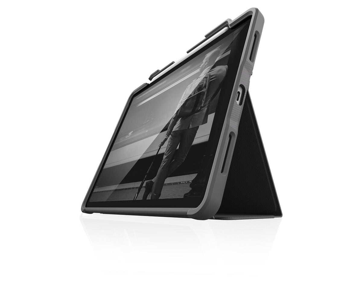 STM Dux Plus Folio Case for 10.9&quot; iPad Air in Black