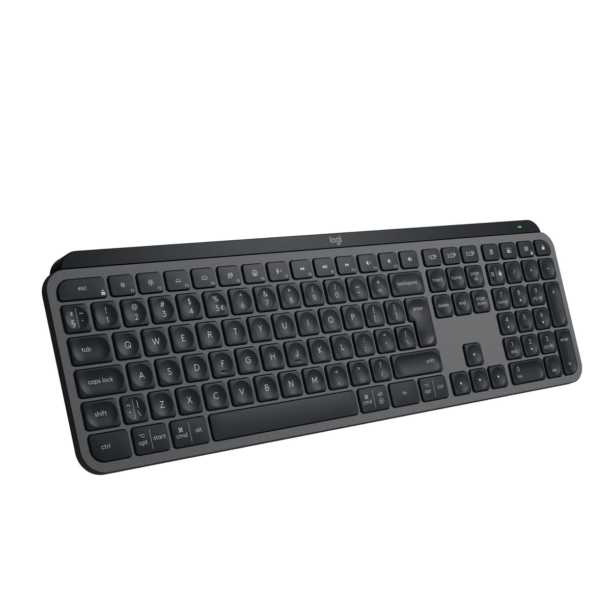 Logitech MX Keys S Combo -  RF Wireless + Bluetooth Mouse + Wireless QWERTY US International Keyboard