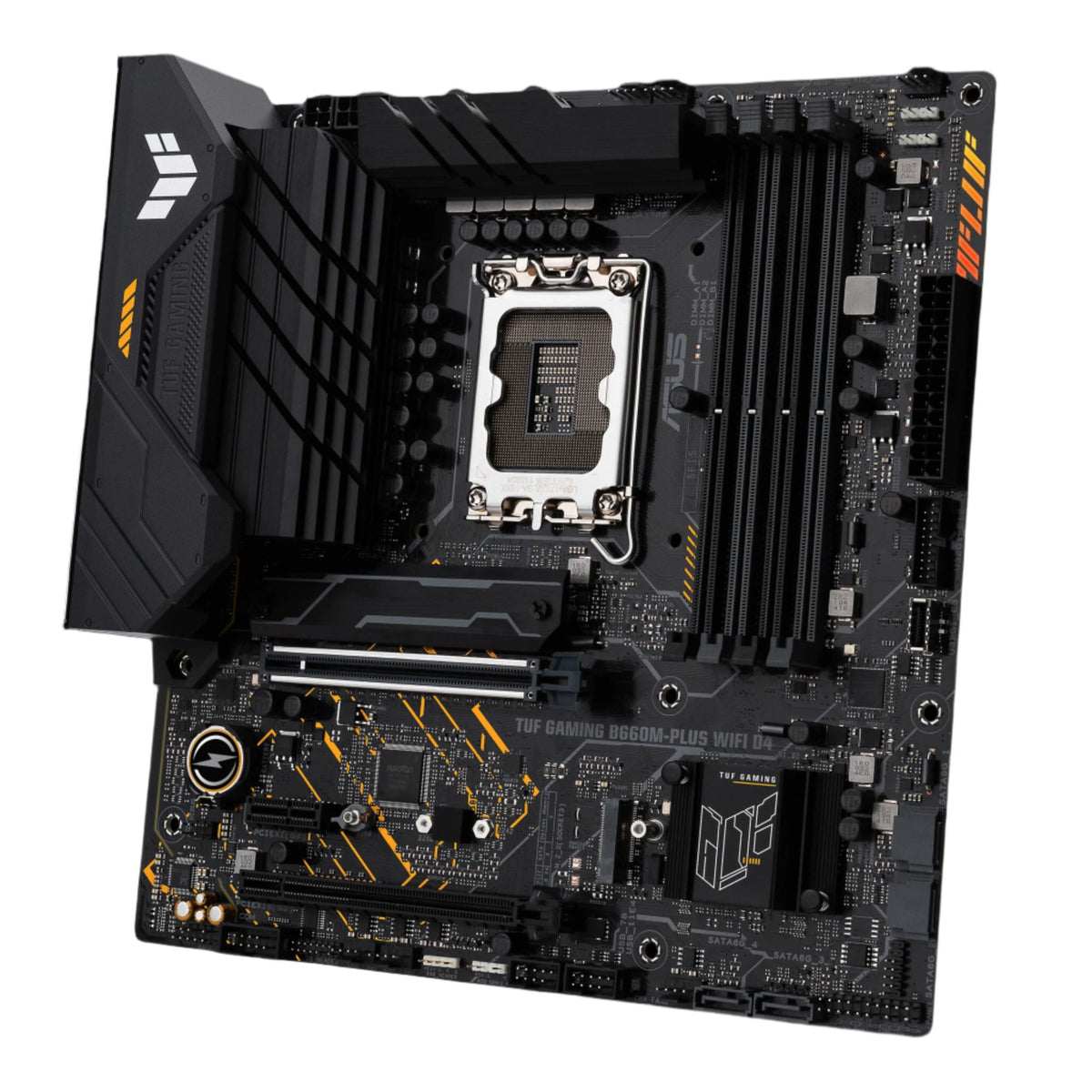 ASUS TUF GAMING B660M- PLUS WIFI D4 micro ATX motherboard - Intel B660 LGA 1700