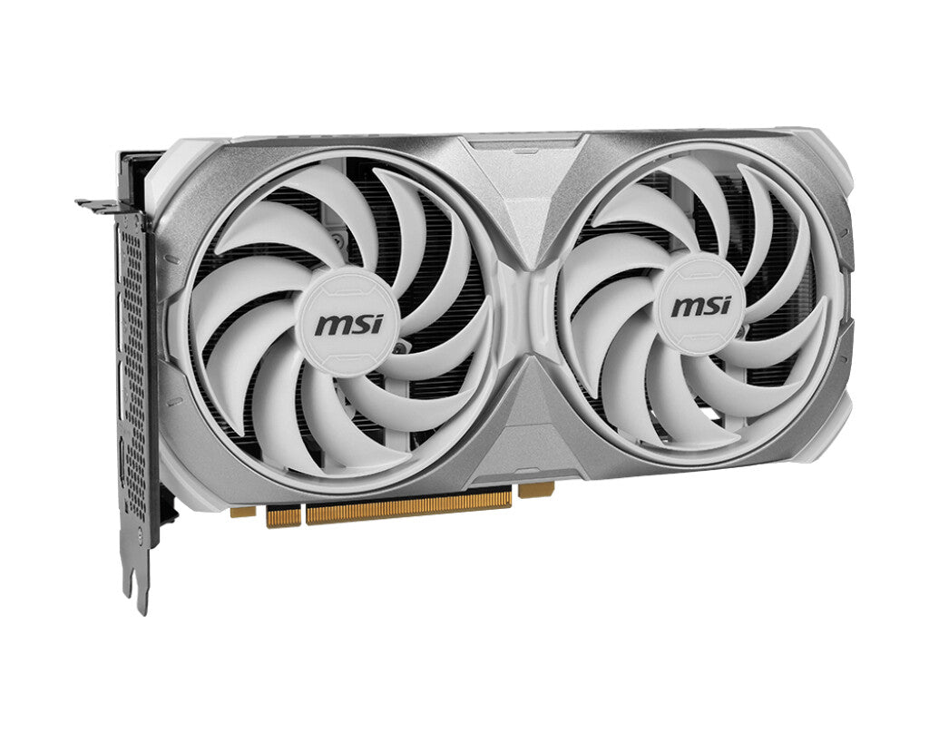 MSI VENTUS 2X WHITE 12G OC - NVIDIA 12 GB GDDR6X GeForce RTX 4070 graphics card