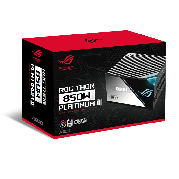 ASUS ROG THOR - 850W 80+ Platinum II Fully Modular Power Supply Unit