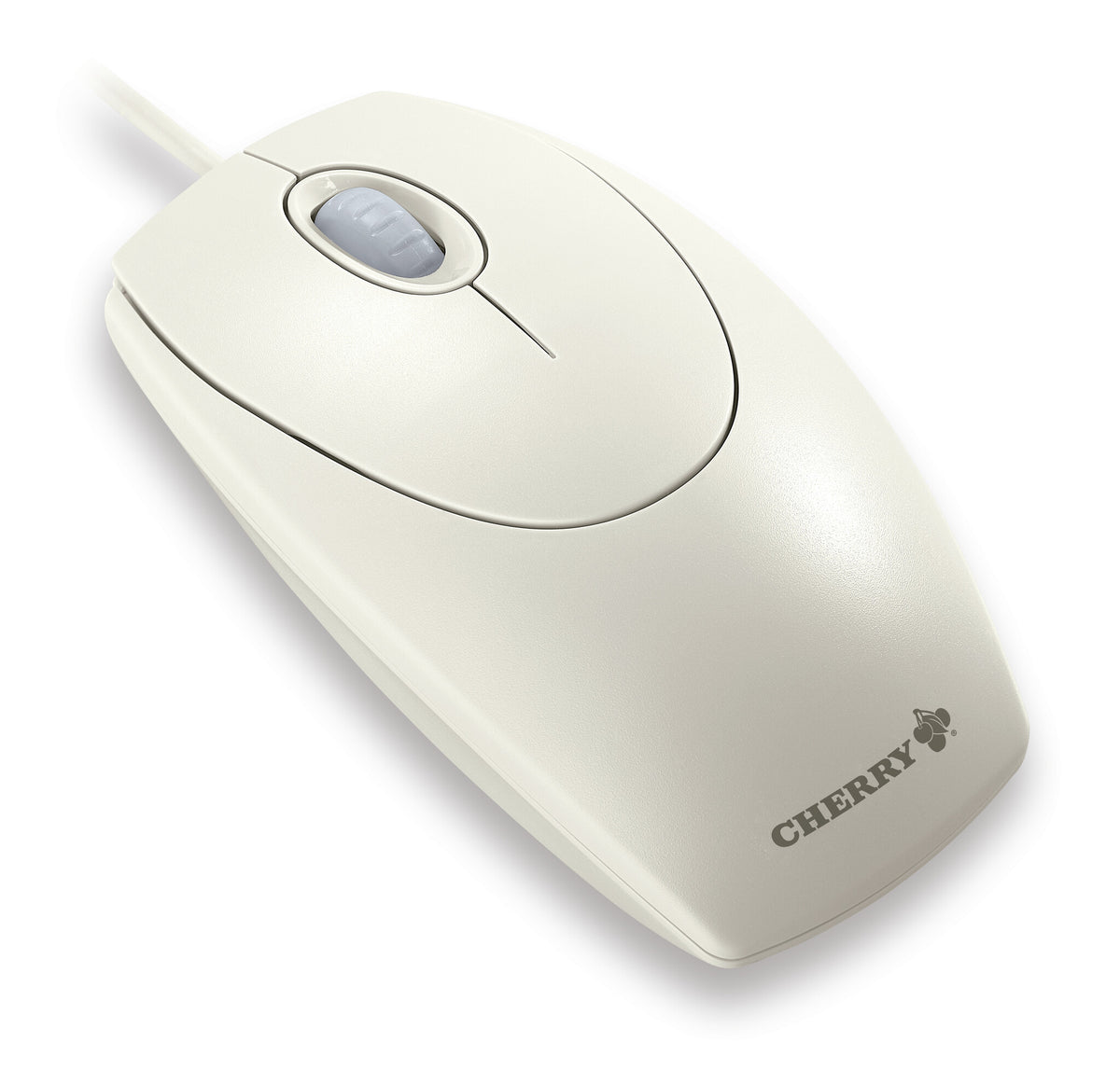 CHERRY WHEELMOUSE PS2/USB Corded optical mouse in Light Grey