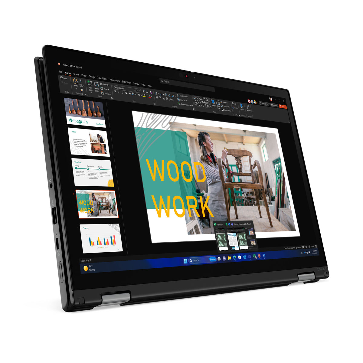 Lenovo ThinkPad L13 Hybrid (2-in-1) - 33.8 cm (13.3&quot;) - Touchscreen - Intel Core Ultra 7 155U - 16 GB LPDDR5-SDRAM - 512 GB SSD - Wi-Fi 6E - Windows 11 Pro - Black