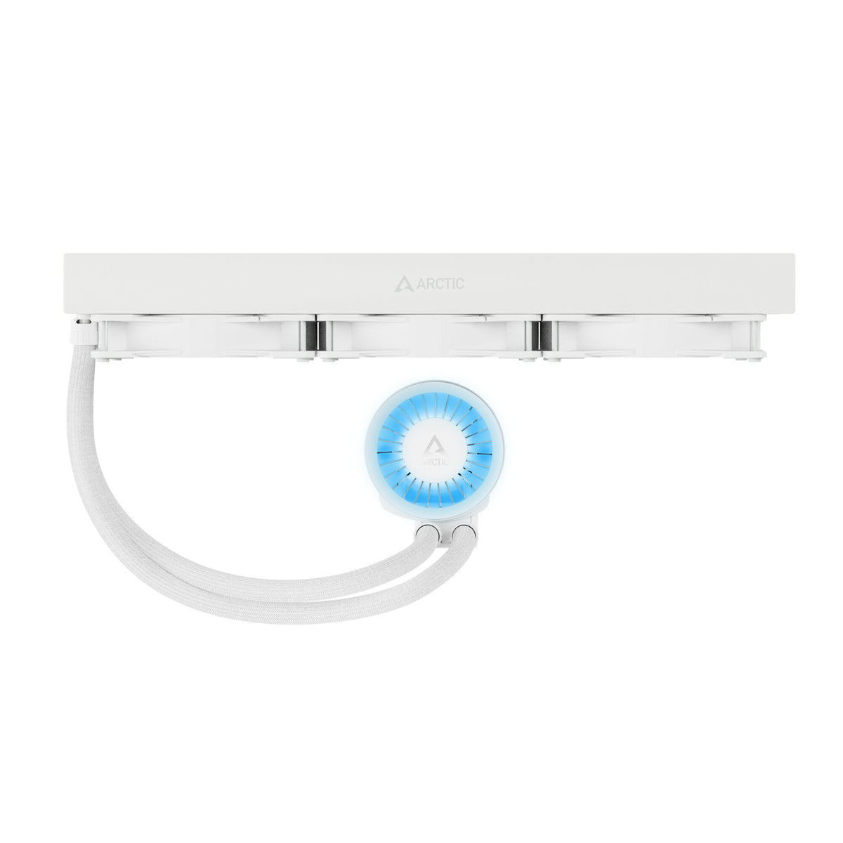 ARCTIC Liquid Freezer III 420 A-RGB - All-in-one Liquid CPU Cooler in White - 420mm