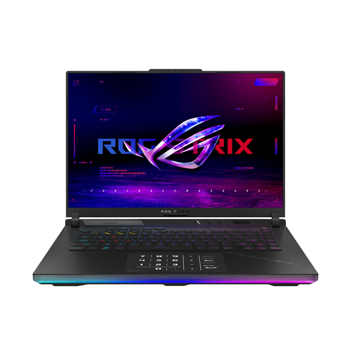 ASUS ROG Strix SCAR 16 Laptop - 40.6 cm (16&quot;) - Intel® Core™ i9-13980HX - 32 GB DDR5-SDRAM - 2 TB SSD - NVIDIA GeForce RTX 4080 - Wi-Fi 6E - Windows 11 Home - Black