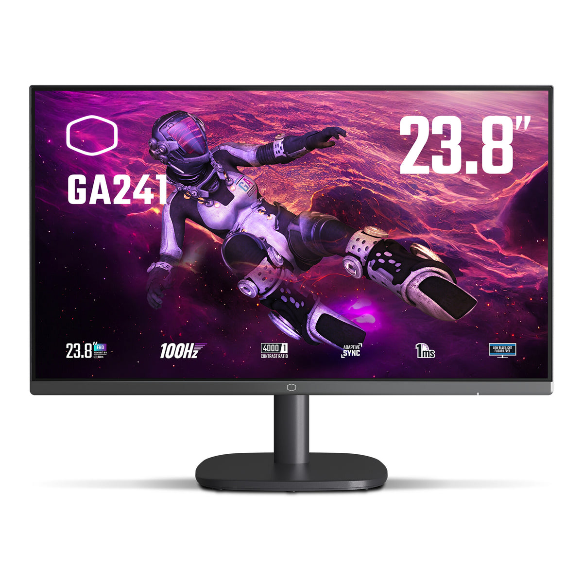 Cooler Master Gaming GA241 - 60.5 cm (23.8&quot;) 1920 x 1080p Full HD LCD Monitor