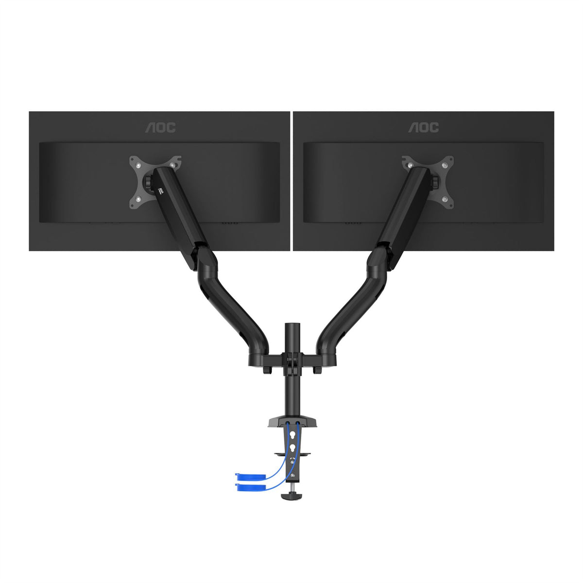 AOC AD110DX monitor mount / stand 81.3 cm (32) Black Desk&quot;