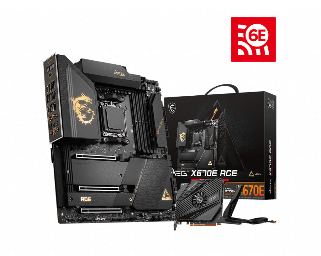 MSI MEG X670E ACE Extended ATX motherboard - AMD X670 Socket AM5