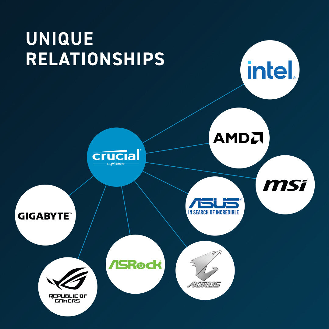 Crucial - 8 GB 1 x 8 GB DDR5 5600 MHz ECC memory module