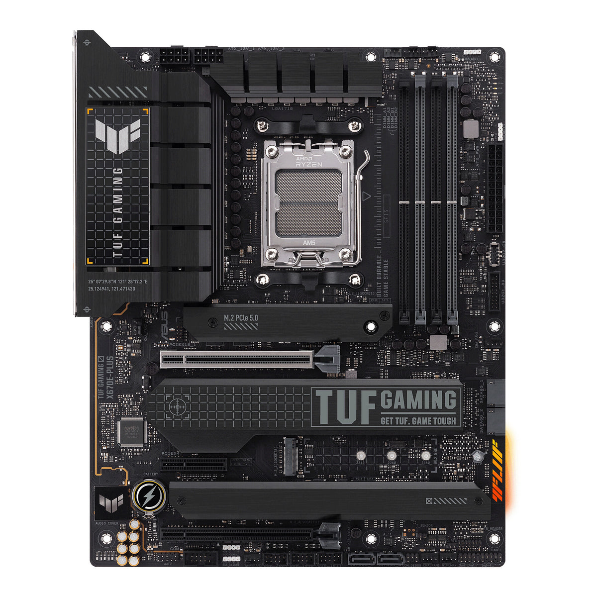 ASUS TUF GAMING X670E-PLUS ATX motherboard - AMD X670 Socket AM5