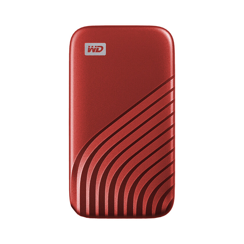 Western Digital My Passport - USB Type-C External SSD in Red - 2 TB