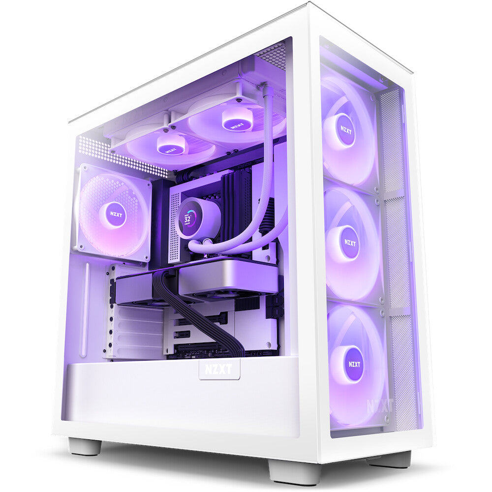 NZXT Kraken 280 RGB - All-in-one Liquid Processor Cooler in White - 280mm