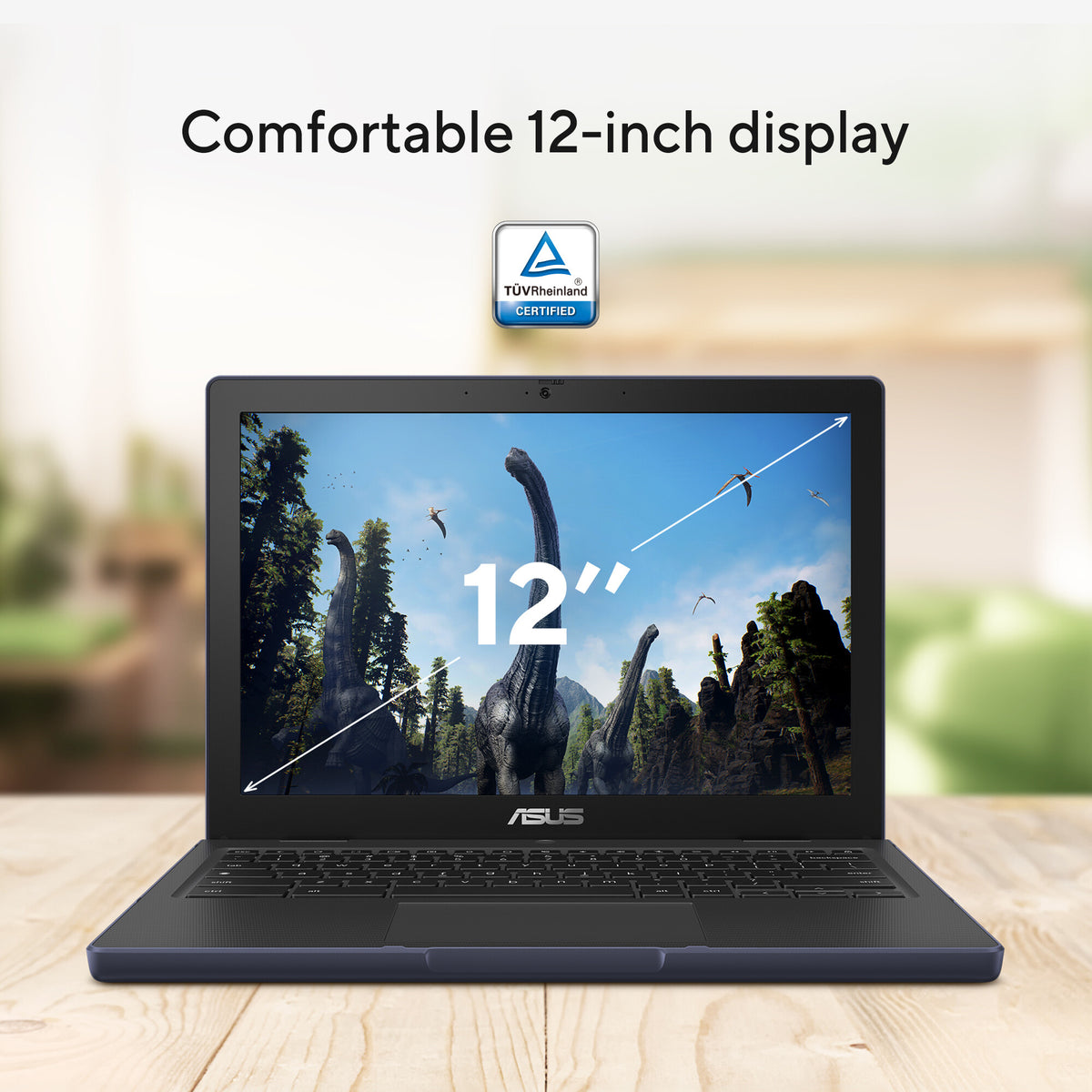 ASUS Chromebook Hybrid (2-in-1) - 31 cm (12.2&quot;) - Touchscreen - MediaTek Kompanio 520 - 4 GB LPDDR4x-SDRAM - 64 GB eMMC - Wi-Fi 6 - ChromeOS - Grey