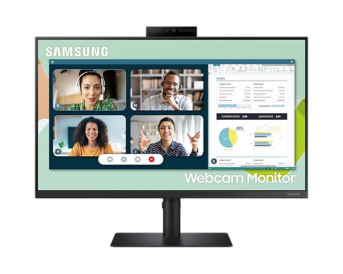 Samsung S24A400VEU 61 cm (24&quot;) 1920 x 1080 pixels Full HD LED Black Monitor