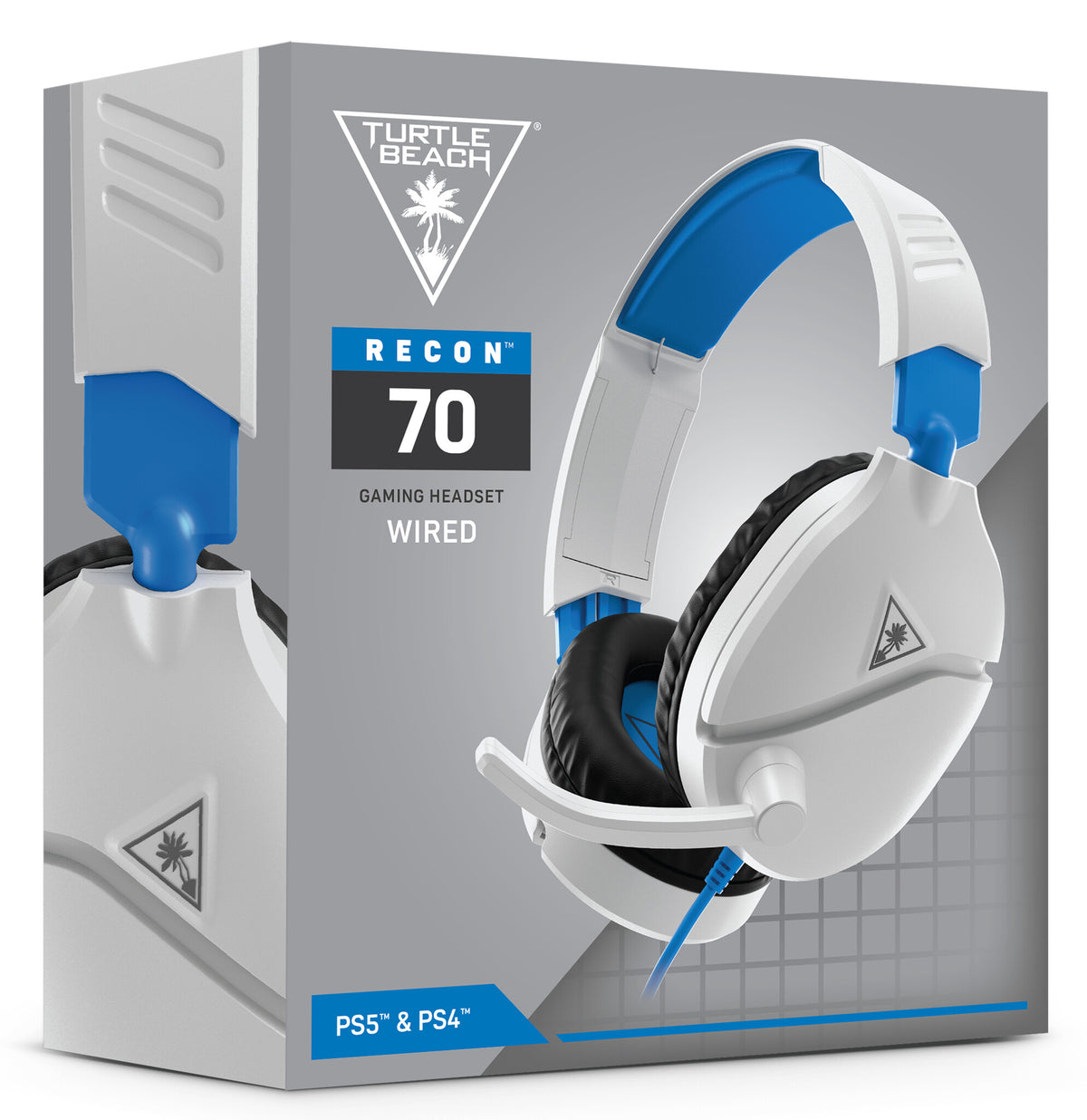 Turtle Beach Recon 70 - Wired Gaming Headset for PS4 / PS5 in Blue / White