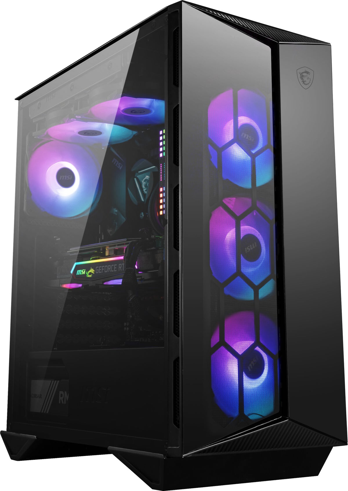 MSI MPG GUNGNIR 110R - ATX Mid Tower Case in Black