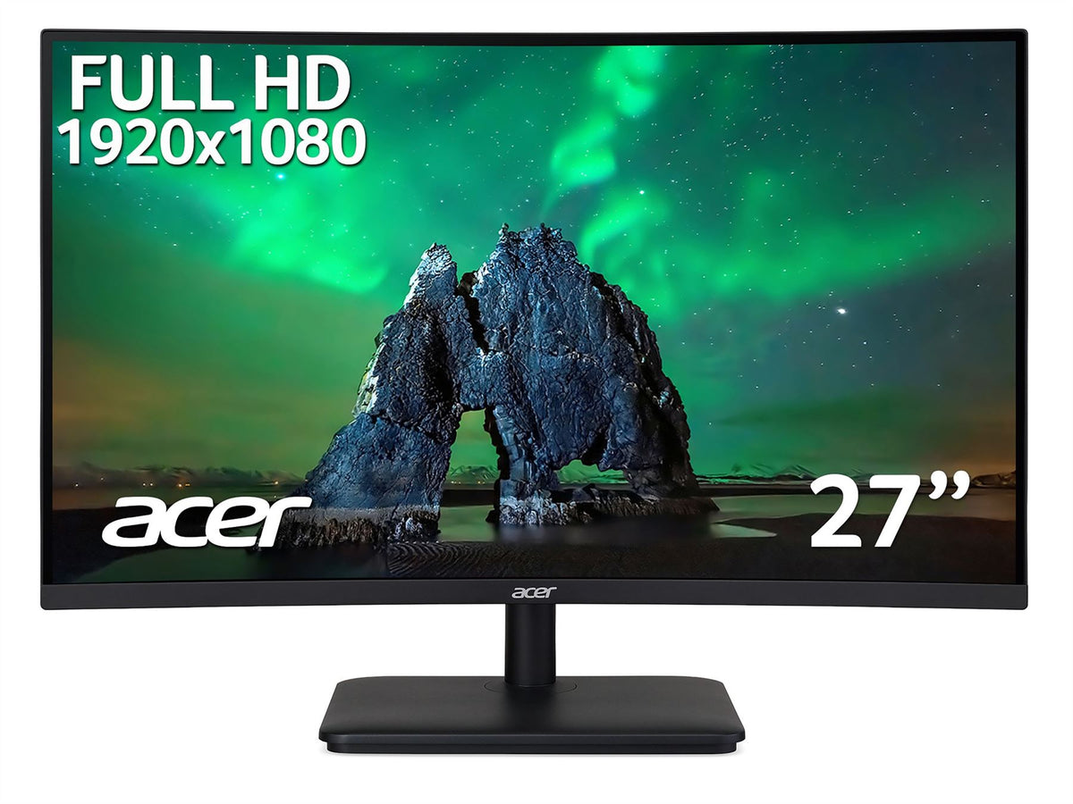 Acer ED0 ED270RPbiipx 27 inch FHD Curved Monitor (VA Panel, FreeSync, 165Hz, 5ms, DP, HDMI, Black)