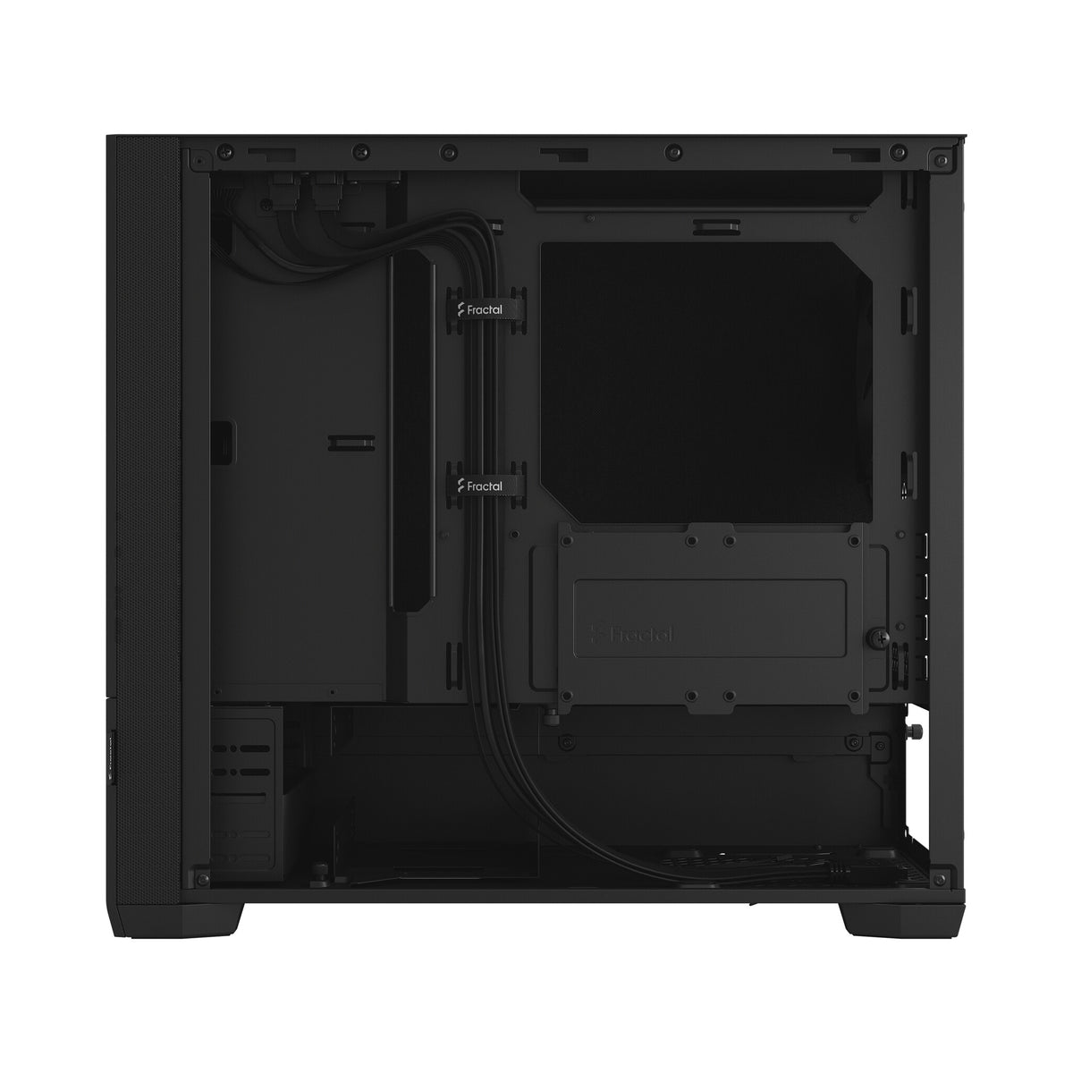 Fractal Design Pop Mini Silent - MicroATX Mid Tower Case in Black