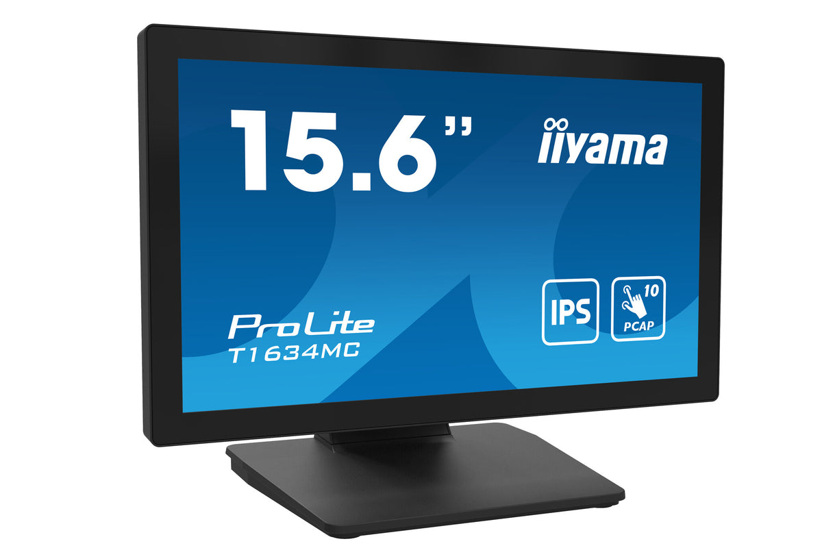 iiyama ProLite T1634MC-B1S - 39.6 cm (15.6&quot;) - 1920 x 1080 pixels FHD LED Touchscreen Monitor