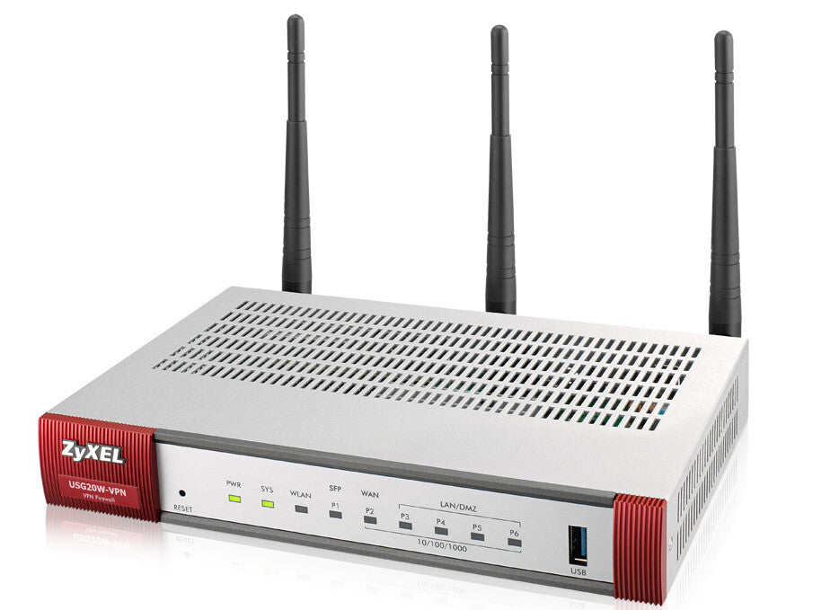 Zyxel USG20W-VPN-EU0101F - Gigabit Ethernet Dual-band (2.4 GHz / 5 GHz) wireless router