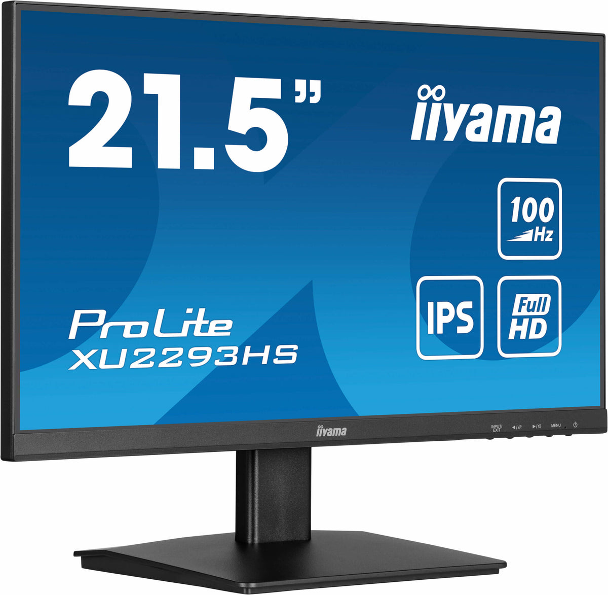 iiyama ProLite XU2293HS-B6 - 54.6 cm (21.5&quot;) - 1920 x 1080 pixels Full HD LED Monitor