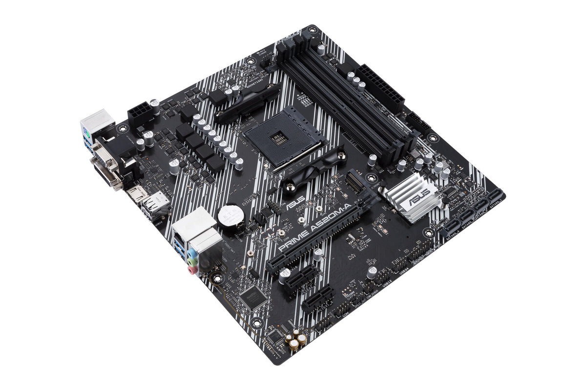 ASUS PRIME A520M-A II/CSM micro ATX motherboard - AMD A520 Socket AM4