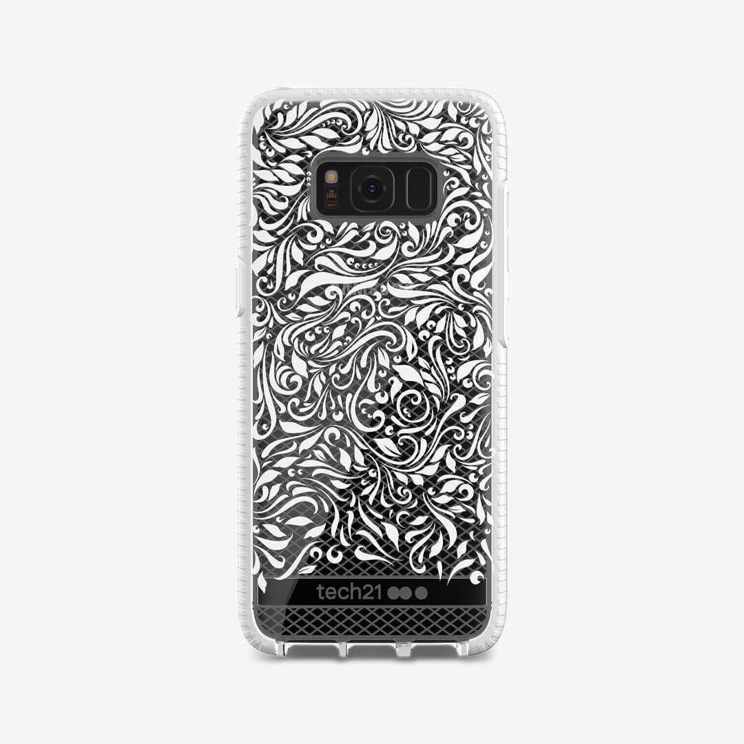 Tech21 Evo Check Lace Edition for Galaxy S8 in Transparent / White