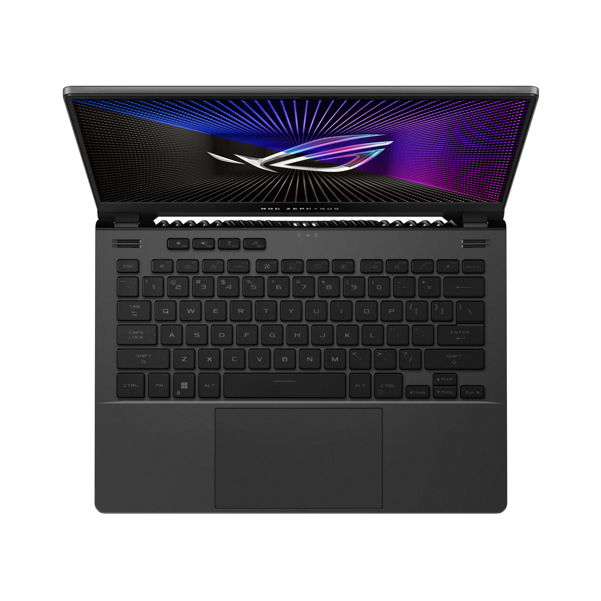 ASUS ROG Zephyrus G14 Laptop  - 35.6 cm (14&quot;) - AMD Ryzen™ 7 7735HS - 16 GB DDR5-SDRAM - 1 TB SSD - NVIDIA GeForce RTX 4060 - Wi-Fi 6E - Windows 11 Home - Black / Grey