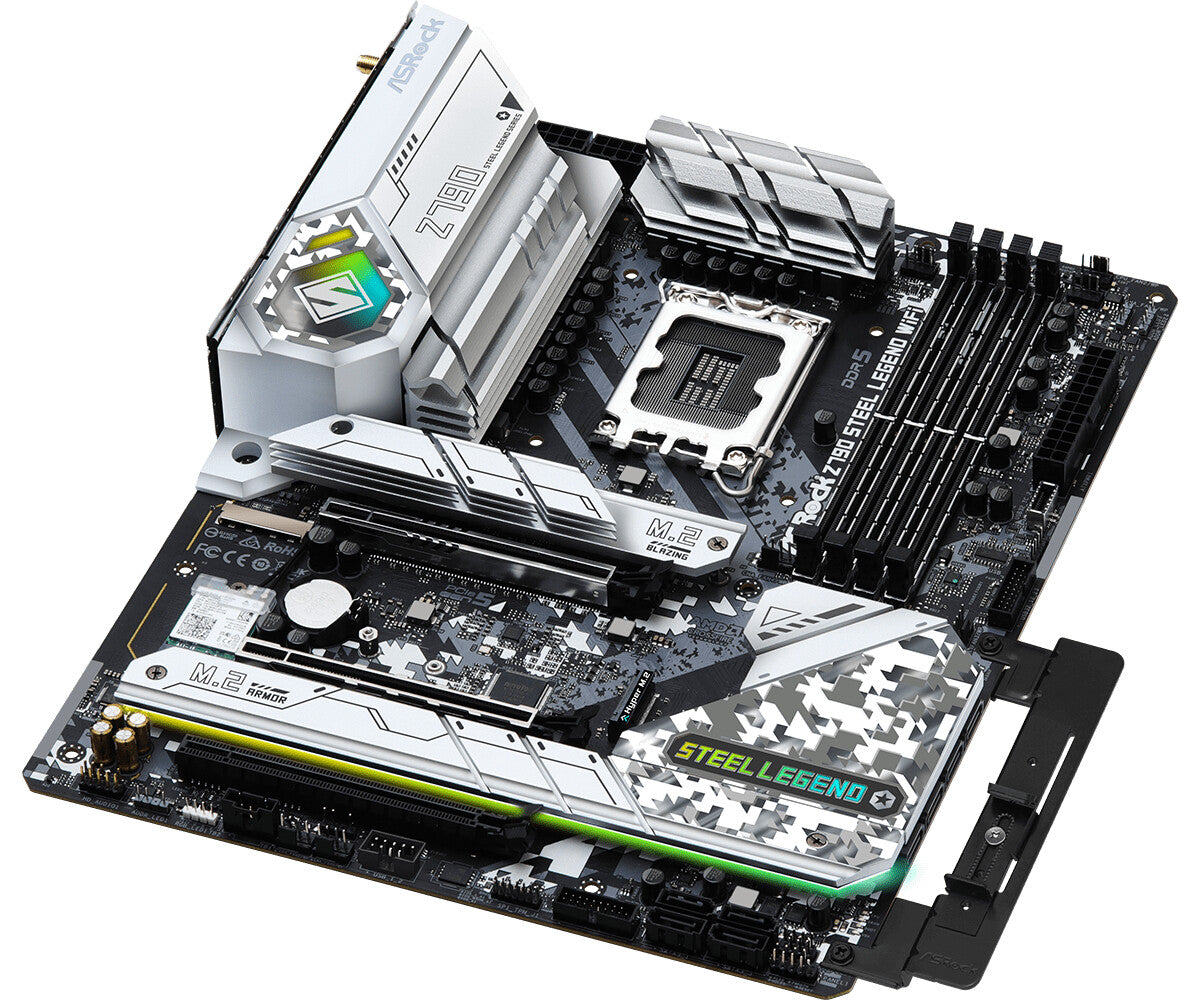 Asrock Z790 Steel Legend WiFi ATX motherboard - Intel Z790 LGA 1700