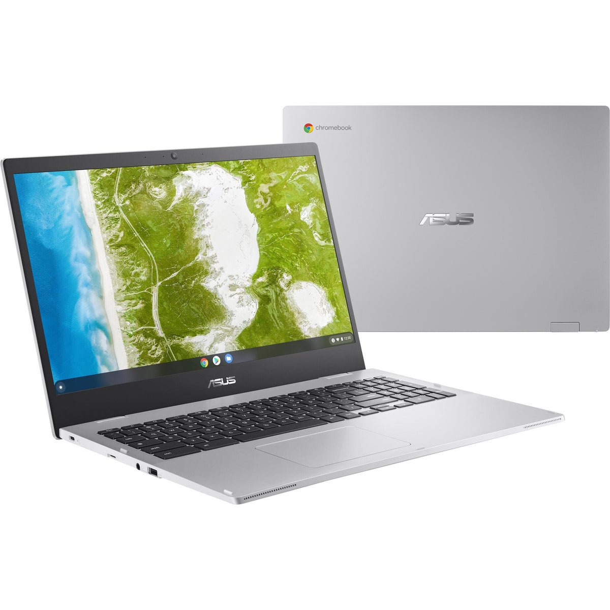 ASUS Chromebook CX1 - 39.6 cm (15.6&quot;) - Intel® Celeron® N N4500 - 4 GB LPDDR4x-SDRAM - 64 GB eMMC - Wi-Fi 6 - ChromeOS - Silver