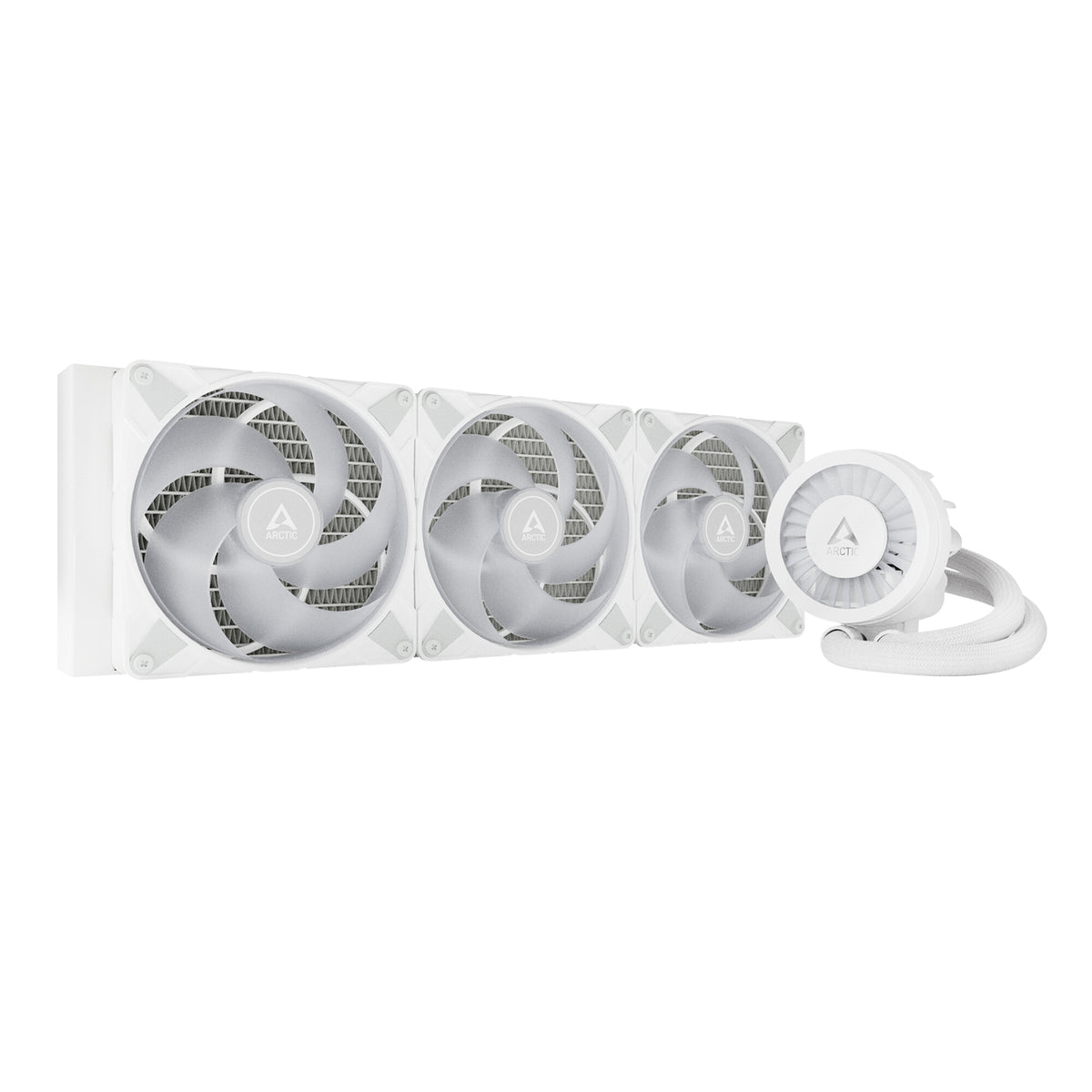 ARCTIC Liquid Freezer III 420 A-RGB - All-in-one Liquid CPU Cooler in White - 420mm