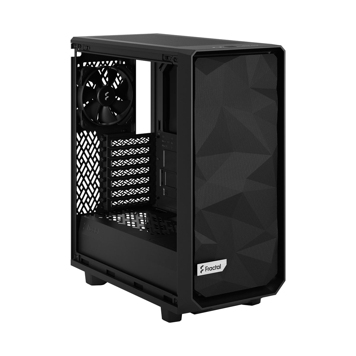 Fractal Design Meshify 2 Compact Lite - ATX Mid Tower Case in Black