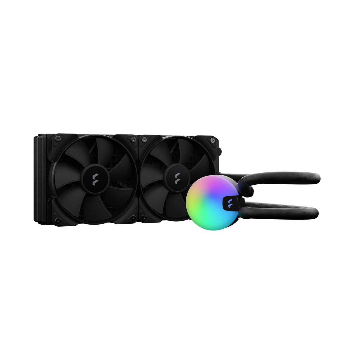 Fractal Design Lumen S24 v2 - All-in-one Liquid Processor Cooler in Black - 240mm