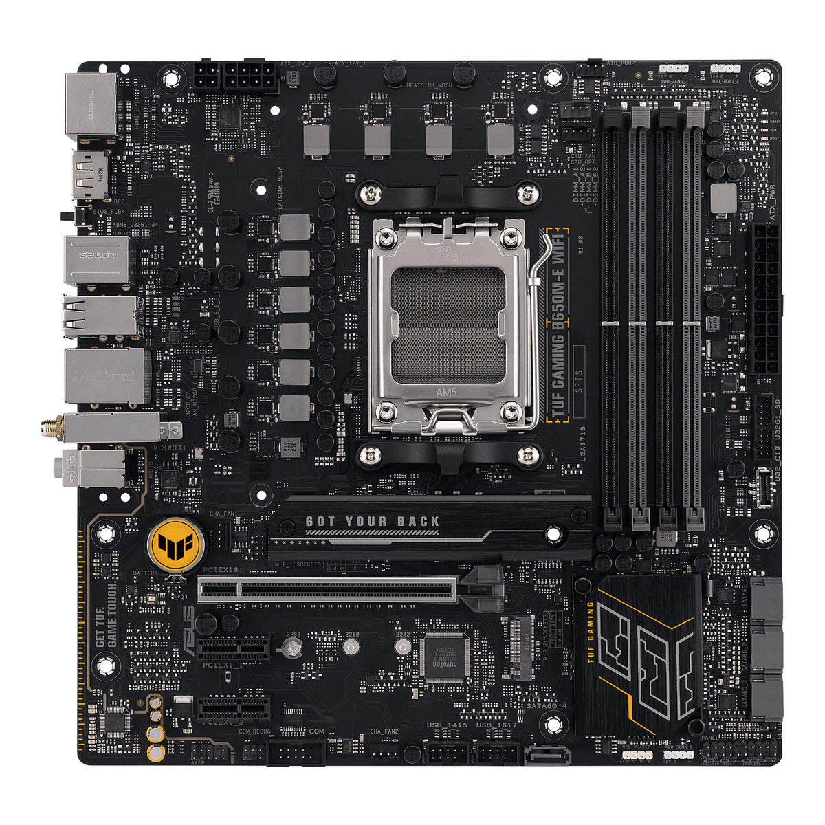 ASUS TUF GAMING B650M-E WIFI micro ATX motherboard - AMD B650 Socket AM5