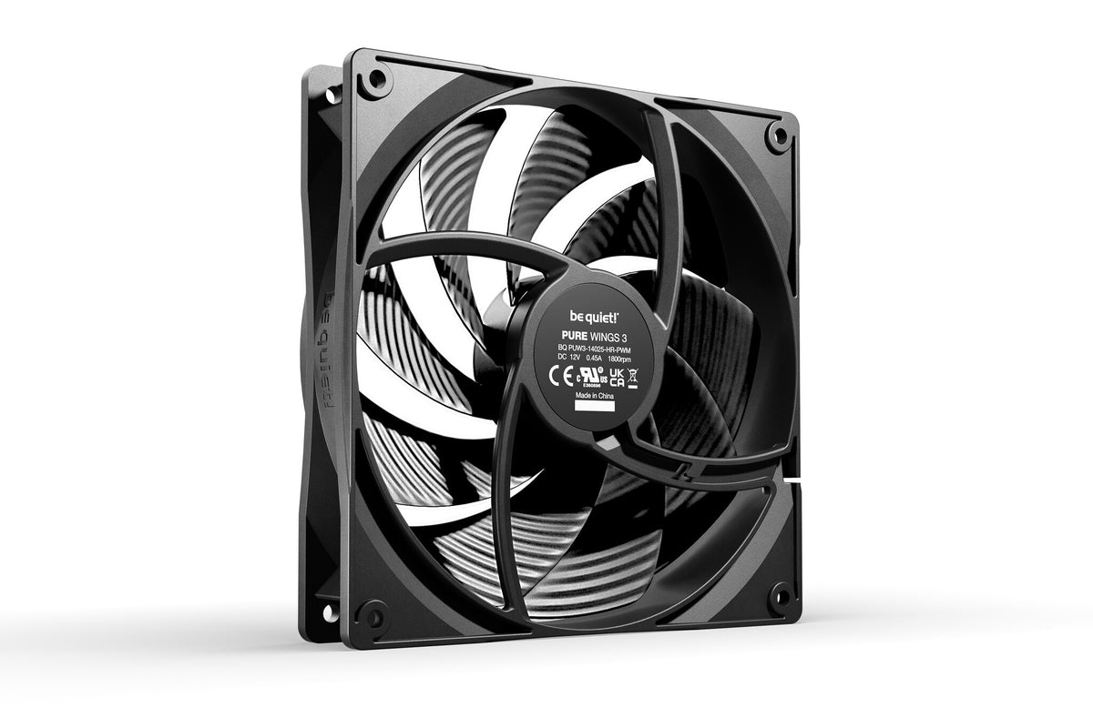 be quiet! Pure Wings 3 - PWM high-speed Computer Case Fan - 140mm