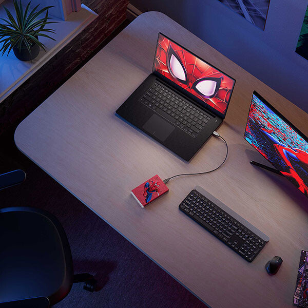 Seagate Spider-Man Special Edition FireCuda External Hard Drive - 2 TB