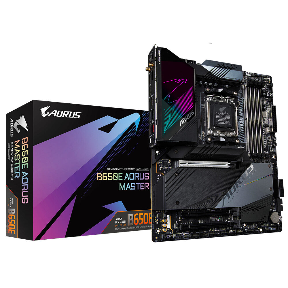 Gigabyte B650E AORUS MASTER ATX motherboard - AMD B650 Socket AM5